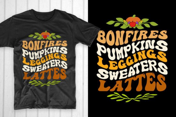 Bonfires Pumpkins Leggings Sweaters Graphics