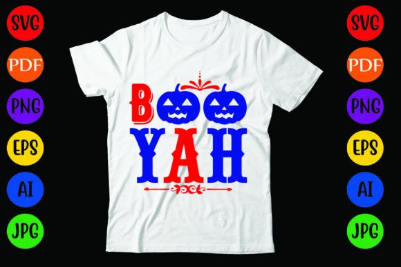 Boo Yah: Halloween Graphics for Local T-Shirt Designs