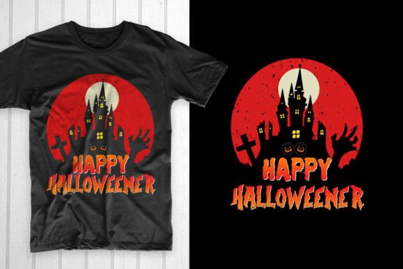 Happy Halloweener Halloween Time Graphics & T-Shirt Designs