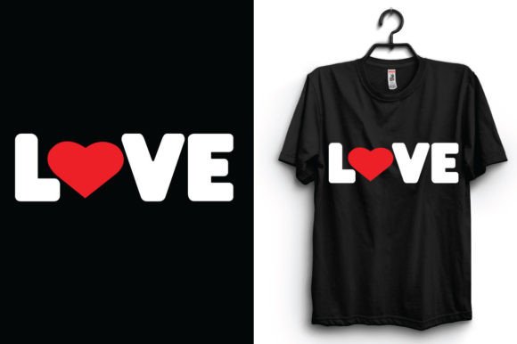 Love Tshirt Design: Versatile Graphics for T-Shirt Designs