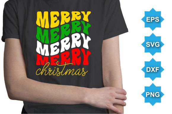 Merry Christmas Shirt Xmas Typography: Graphics for T-Shirt Designs