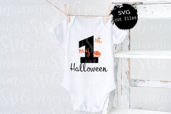 My 1st Halloween SVG: Graphics for T-Shirt Designs & Local Branding