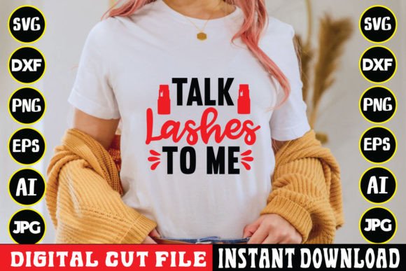 Talk Lipstick to Me SVG Design