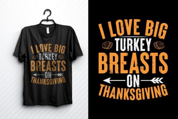 Thanksgiving T-Shirt Design 1: A Versatile Graphics Asset for Seasonal T-Shirt Designs