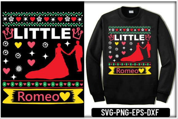 Valentine UGLY SWEATER SVG – Graphics & T-Shirt Designs