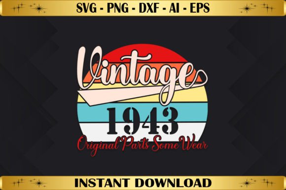 Vintage 1943 Original Parts Some Wear