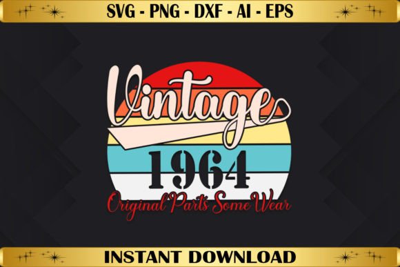 Vintage 1964 Original Parts Some Wear