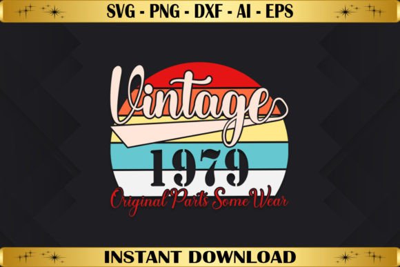 Vintage 1979 Original Parts Some Wear Graphics
